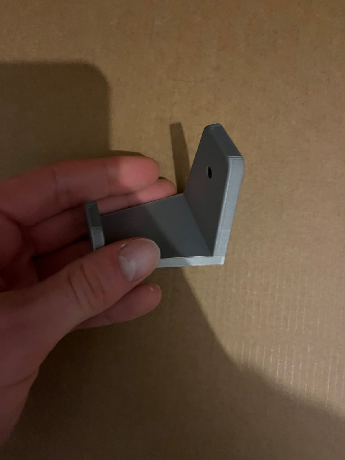 bike helmet hook 3d printed